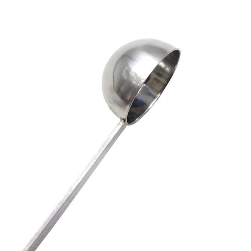 Coffee Ice Cream Milk Measure Ball Spoon Melon Baller Scoop Stainless Steel 15ml LS