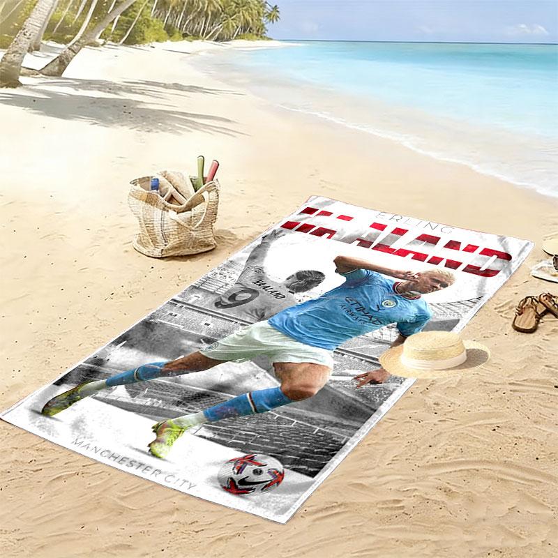 Vinicius Jr. Rise Beach Towel, Large Soft Quick Dry Towel for Beach Camping Swimming