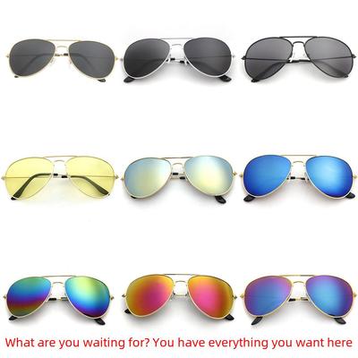 Gafas de Sol Metálicas Aviador Clásicas Unisex 3026/3025