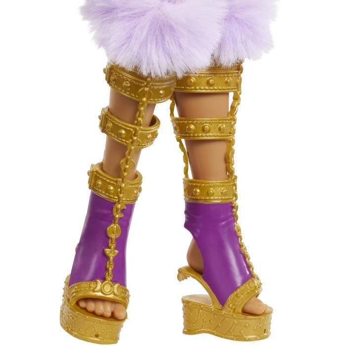 Monster High-Panenka Clawdeen Wolf s oblečením pro Monster Fest HXH80