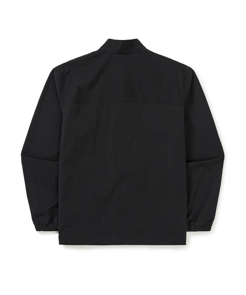Snowpeak Apparel Root Stand Neck Windbreaker (S25Mmrwb64) Black
