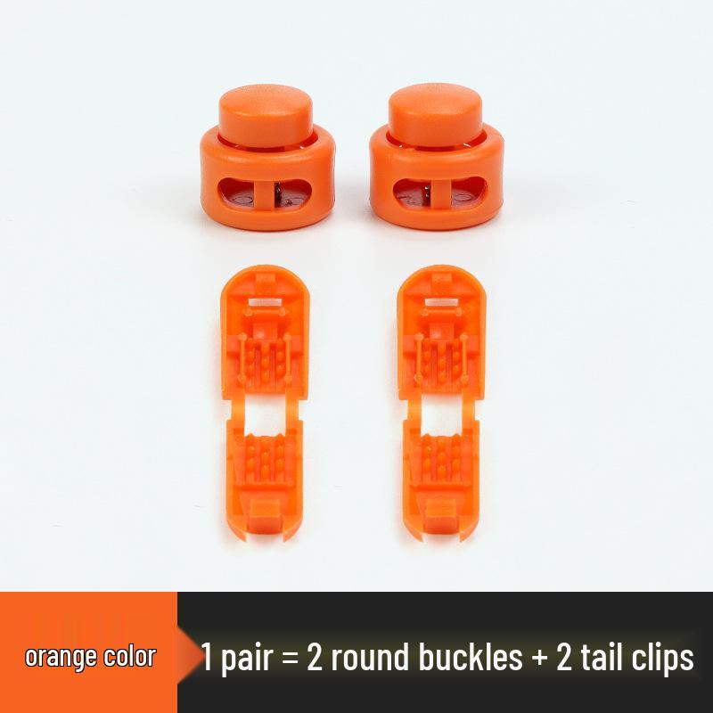 No-Tie Elastic Shoelace Buckle for Adults & Kids - Sport & Mountaineering Pair