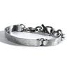 SEWNSWEN SEWN SWEN SILVER LINE SCRATCH Bracelet