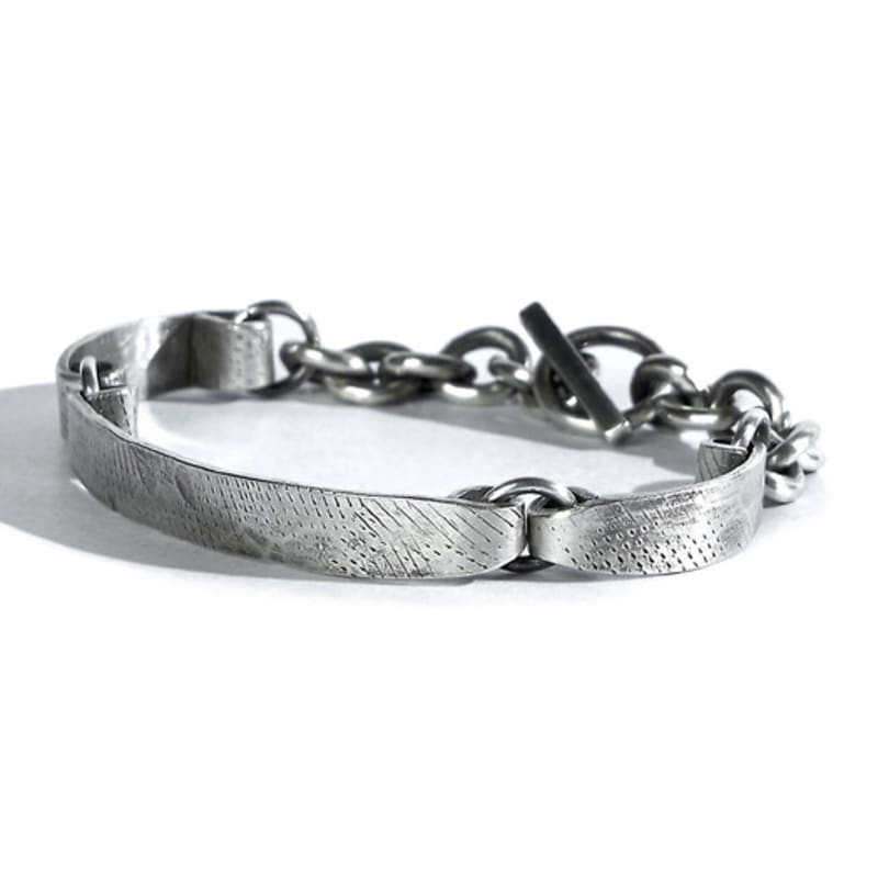 SEWNSWEN SEWN SWEN SILVER LINE SCRATCH Bracelet