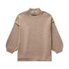 2024 Autumn/Winter Women's Stand-up Collar Knitted Sweater - American Blogger Style, Korean Version