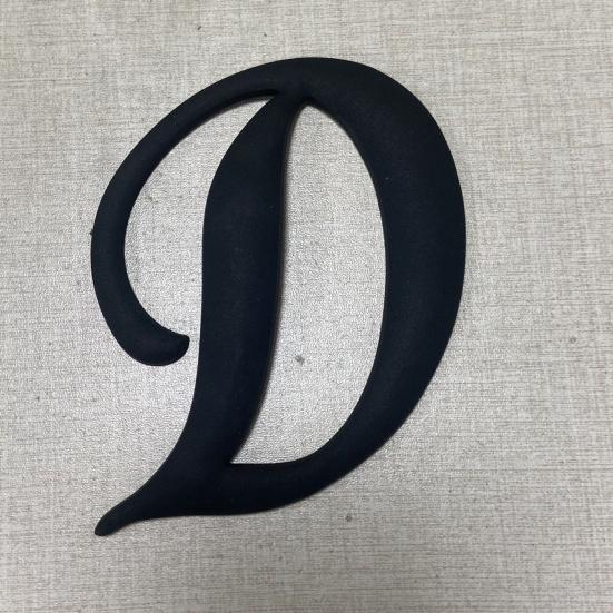 Yousheng Englischer Buchstaben-Taschenanhänger, Strandtasche, Handtasche, Lochdekoration, weiches EVA, AZ, Alphabet-Buchstabe, DIY-Taschenzubehör