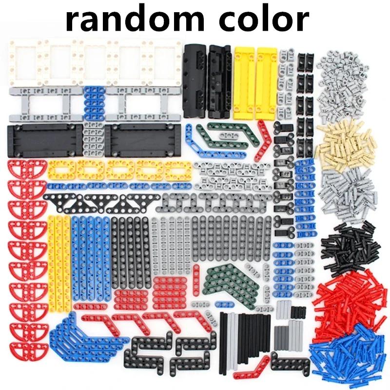 Gear Pin Technical Bricks Liftarm Studless Beam Axle Moc Parts Connector Panel Car Tires Wheel Bulk Set Toy Building Block 32494