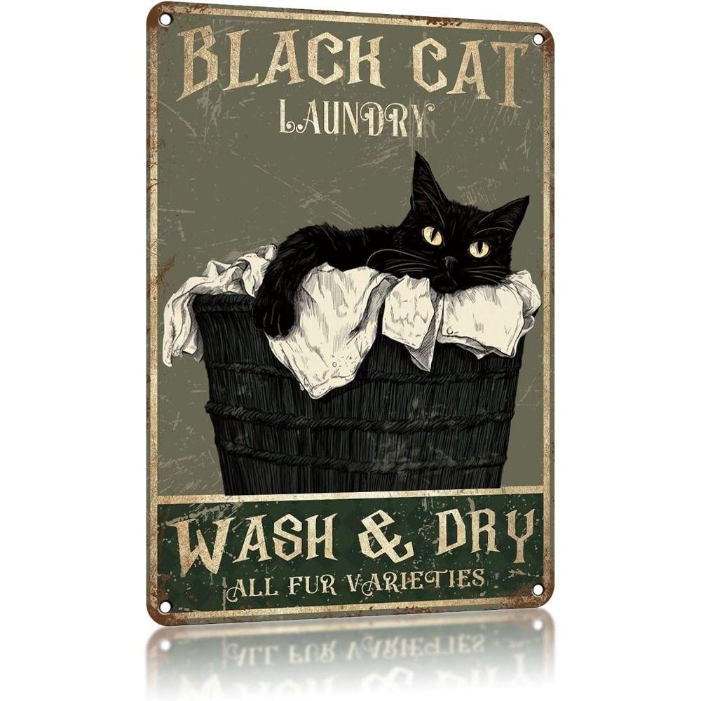 Vintage Antique Style Logo Metal Tin Sign Retro Wall Poster