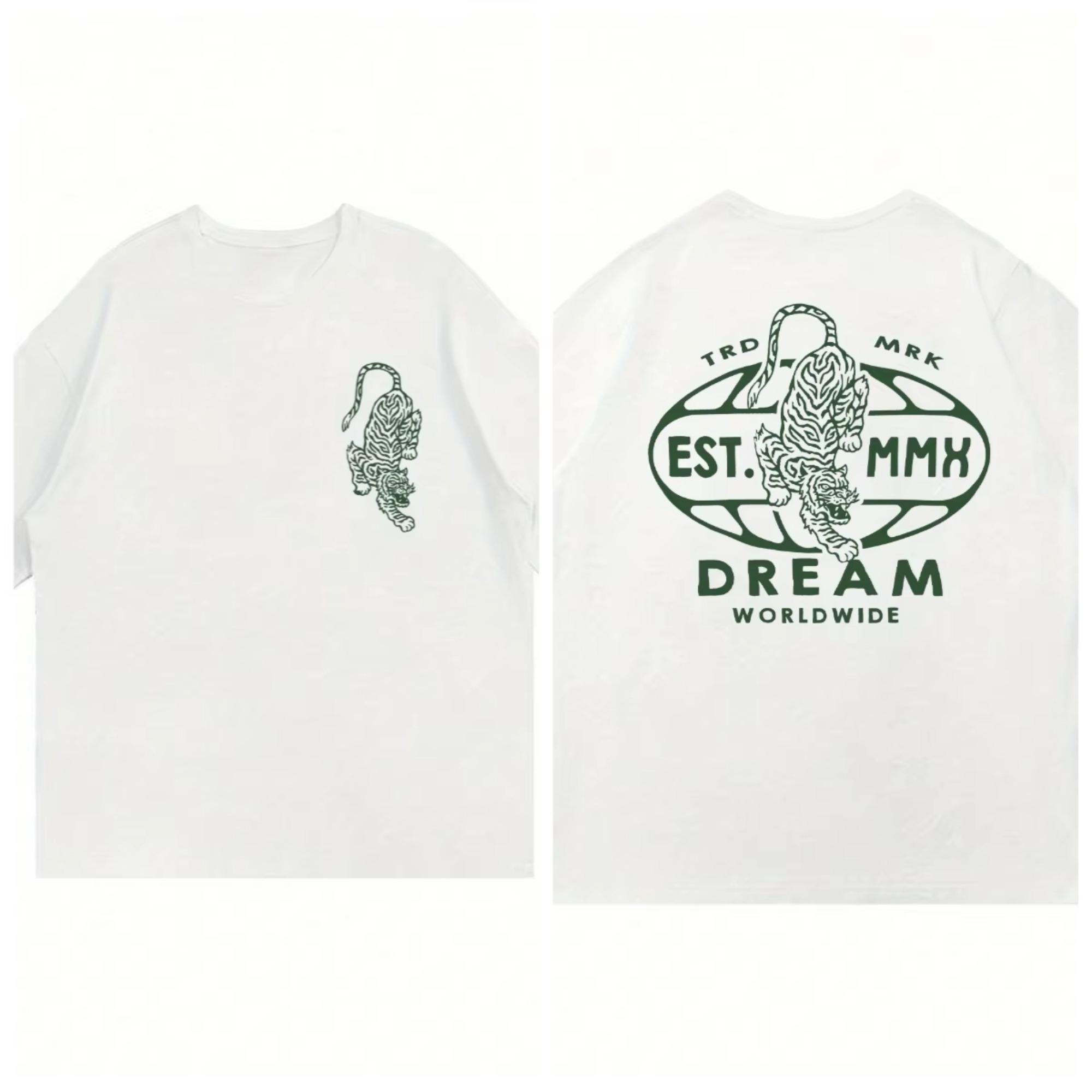 

Летняя горячая распродажа Футболки из чистого хлопка класса люкс Футболка с принтом Унисекс Повседневная Классическая с круглым вырезом Модные футболки Повседневные топы 4XL