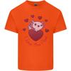 I Love You Allot Valentines Day Axolotl Unisexs Light Cotton TShirt
