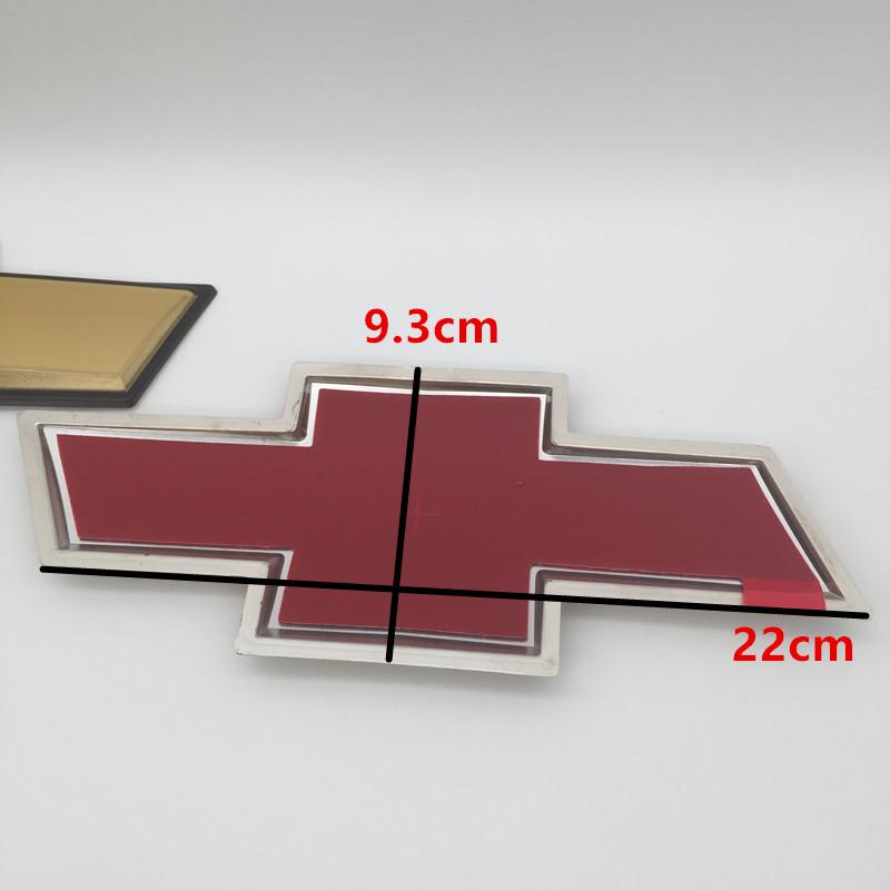 1pcs 3D for 08-10 Captiva Spark Epica Car Emblem Front Grille Head Hood Bonnet Rear Tail Bumper Trunk Sticker Badge