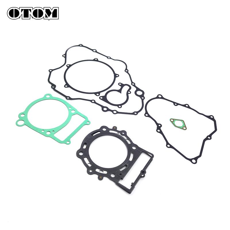 OTOM Motorcycle Engine Accessories Complete Gasket Kit Top Bottom End Full Machine Pad Seal Set For ZONGSHEN NC450 ZS194MQ KAYO