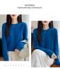 Thick Knit Wool Round Neck Seamless Sweater Dress – Comfortable, Close-Fitting, Versatile Base Layer for Autumn and Winter.