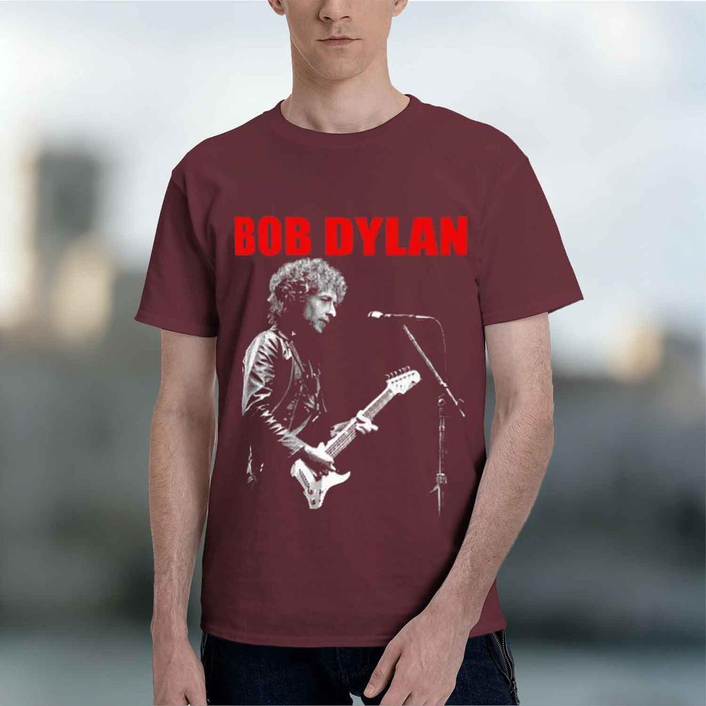 2026 New Model Summer New Bob Dylan Rock Poet American Vintage High Street Tshirt Plus Size Casual Unisexs Unisex Tee Hip Hop Brea
