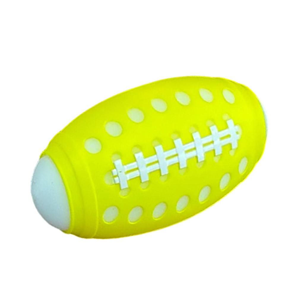 Beach Rugby Ball Water Play Ball for Kids Small Pool Football Silicone Toy for Outdoor Sports