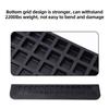 Rubber Threshold Ramp Striped Non-slip Surface 2200lbs/1000kg Load Capacity Ramp For Wheelchair