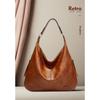 Damen-Tragetasche, Handtasche, PU-Leder, modische Hobo-Umhängetasche mit verstellbarem Schultergurt