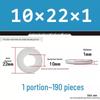 Extra Thick Galvanized Iron Flat Washer, Round, M3-M62