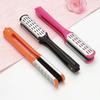 Pro Hairdressing Straightener Hair Brush Boar Hair Straightening Double Brushes V Shape Comb Clamp Not Hurt Styling Tools Diy