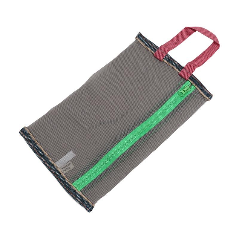 

Nylon Storage Bag Portable Zipper Handbag Functional Cosmetic Pouch Pencil Case Documents Paper Organizer Trvel Kit Need Bag S серый