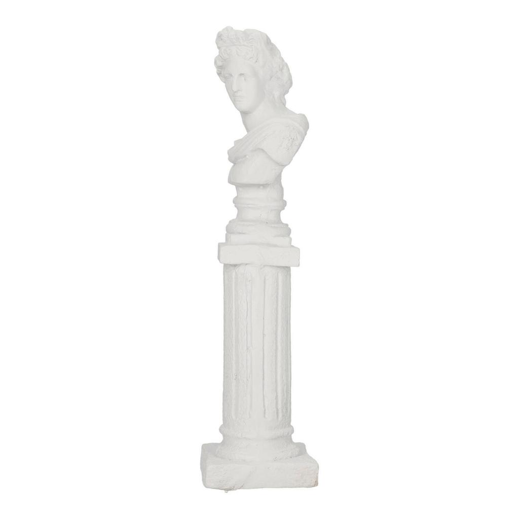 DECORATIVE FIGURINE white bust of Magnesia