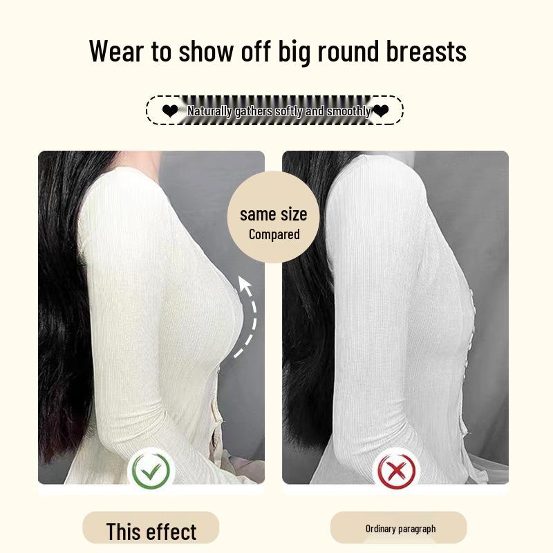 Lace Wire-Free Adjustable Bra Set for Small Chest - Anti-Sagging, Side Support