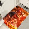 Ne Zha Floor Mat Home Bathroom Absorbent Mats Anti-Slip Mats Home Decor Supplies