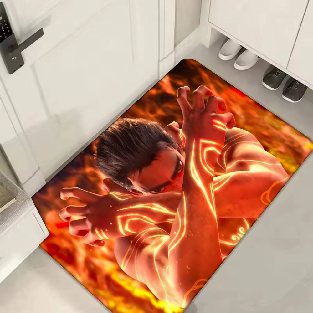 Ne Zha Floor Mat Home Bathroom Absorbent Mats Anti-Slip Mats Home Decor Supplies
