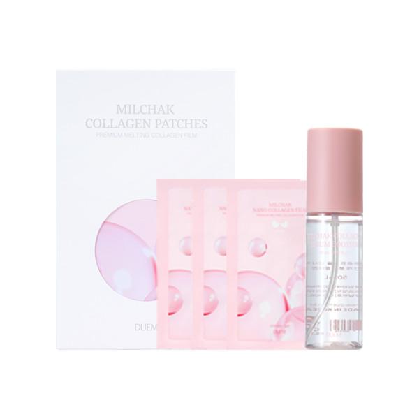 

Close-fitting collagen patch 99.9% French-made high-content nano-collagen film + collagen mist Single item (15 sheets + 50ml)