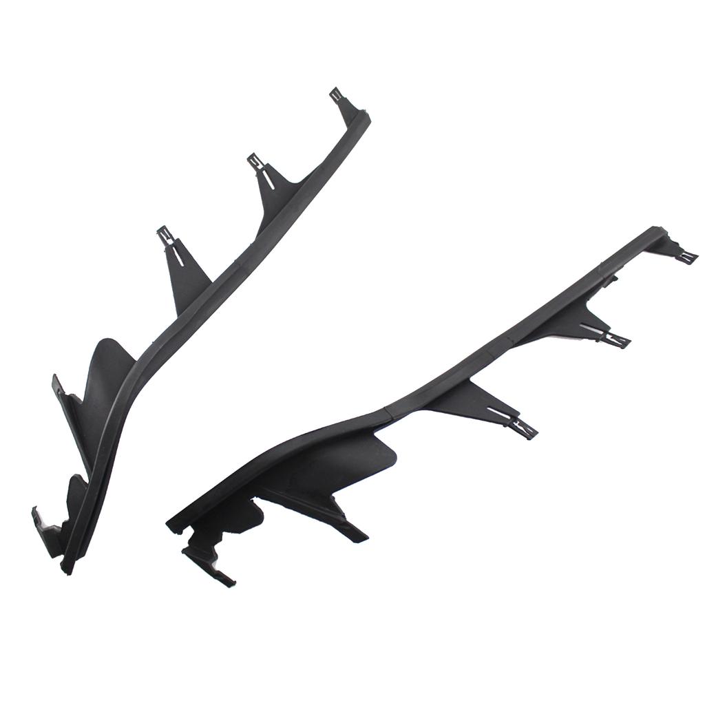 Left & Right One Pair Upper Headlight Cover Strips Replacement for BMW 3 Series E46 98 01(4 Door)