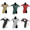 Heavy Industry Handmade Beads Round Neck Long Cut Piece Corsage Collar Dress Clothing Cloth Sticker Accessories