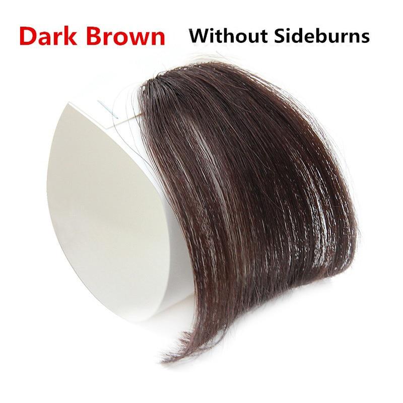 MERISI HAIR Clip In Hair Bangs Hairpiece Synthetic Fake Bangs Hair Piece Clip In Hair Extensions