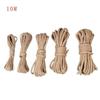 DIY Hantverkssnöre Rep 4mm-12mm Tvinnat Snöre Nytt Naturligt Jute Rep Husdjurs Klösande