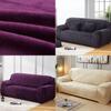 Durable Easy Fit Sofa Slipcover Plush Velvet Cover With Excellent Elasticity For Sofas