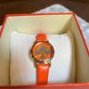 Used Beautiful Kate Spade Orange Watch with Spade Motif