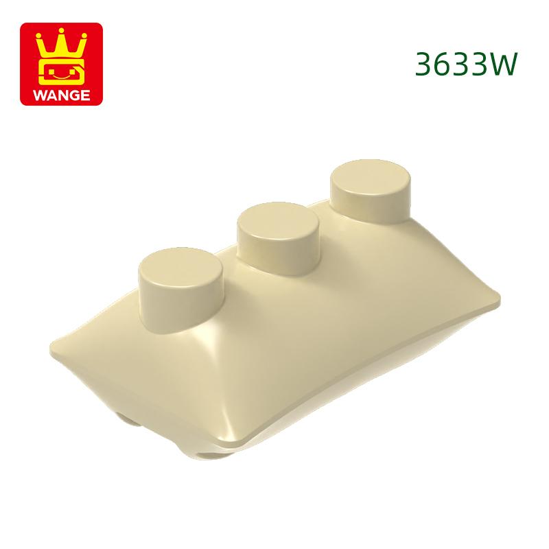 

Wang 68Pcs/lot Sandbags Building Block Moc Color Battlefield Accessories Compatible with 3633w Brick DIY Children s Toy Gift Box about 68pcs