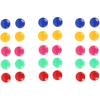 YAJNAS Pack of 30 Colorful Opaque Magnet for Magnetic White-Boards - Sticky Stick Notes, Photos, Charts Notice Board/Pla