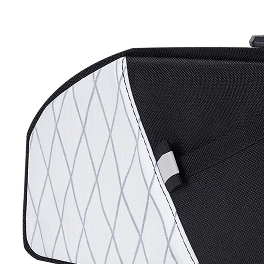 Bike Frame Storage Bag Strap On Pouch Pocket Water Resistant Cycling Pack for