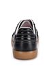 Men's Genuine Leather Retro White Casual Sneakers - Versatile German Training Style