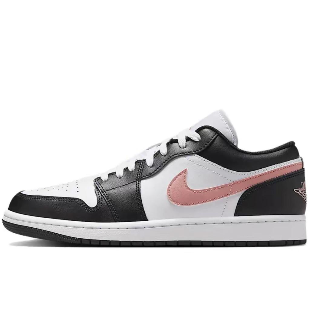 Jordan Air Jordan 1 Lightweight Height Increasing Low top Vintage Basketball Shoes Men's Wedding Red 553558-165(Team1605-- )
