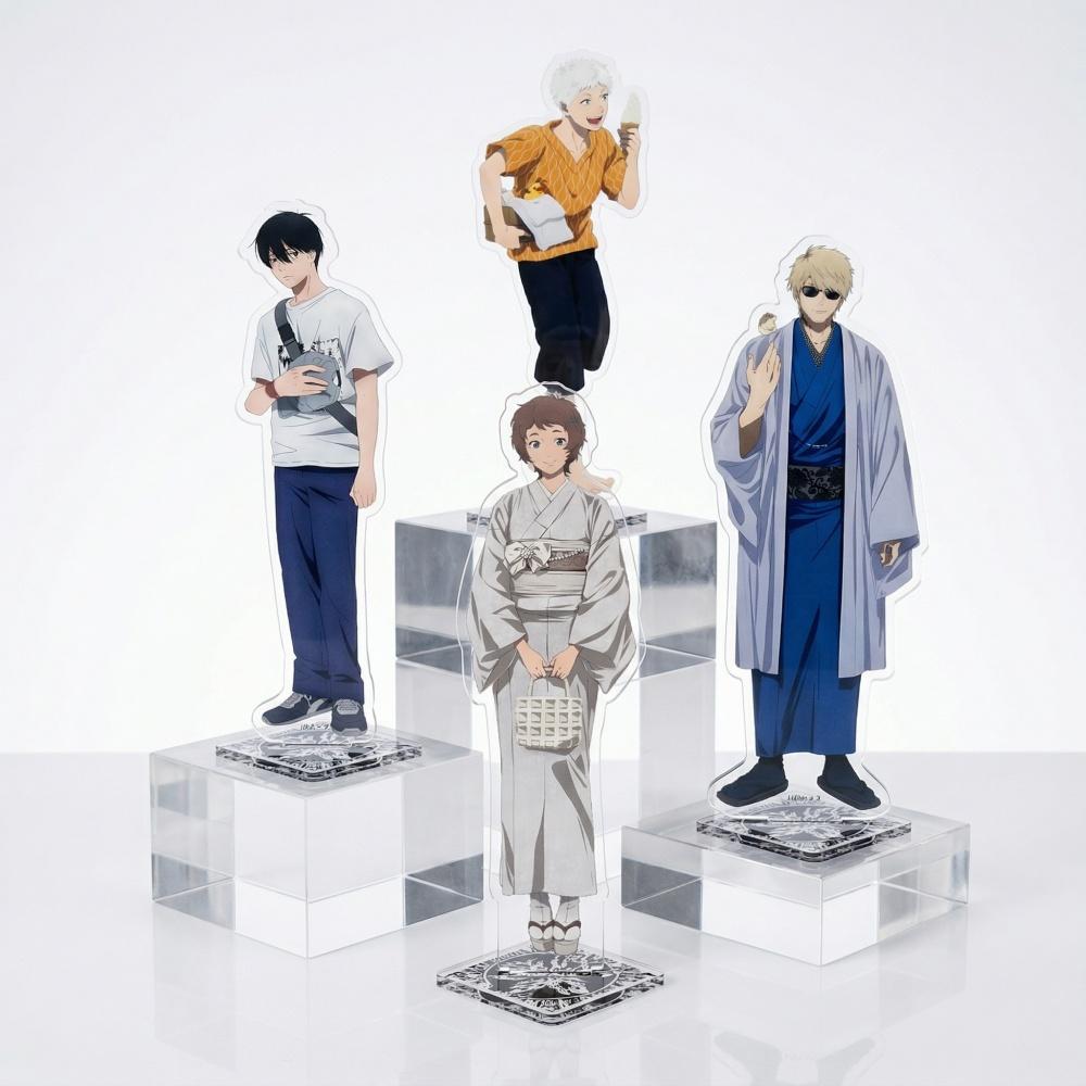 Anime The Summer Hikaru Died 15CM Acrylic Stand Figure Hikaru Indou Yoshiki Tsujinaka Desktop Ornament Collectible KEY Fans Gift