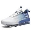 Sneakers Men's Autumn and Winter New Full-palm Air Cushion Mesh Breathable Running Shoes Thick-soled Shock-absorbing Air Cushion Shoes