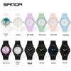 Sanda Unisex Youthful Style Wristwatch - Simple, Sleek, Versatile, and Elegant for Students