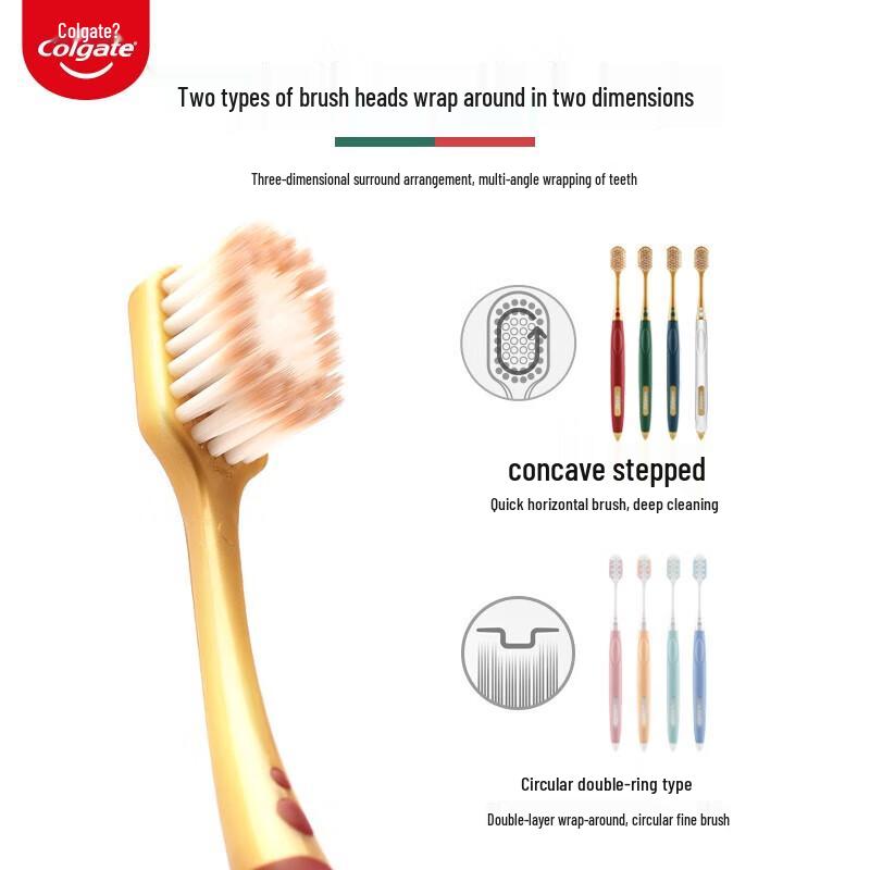 Colgate Ultra Soft Bristle Toothbrush (2-Pack)