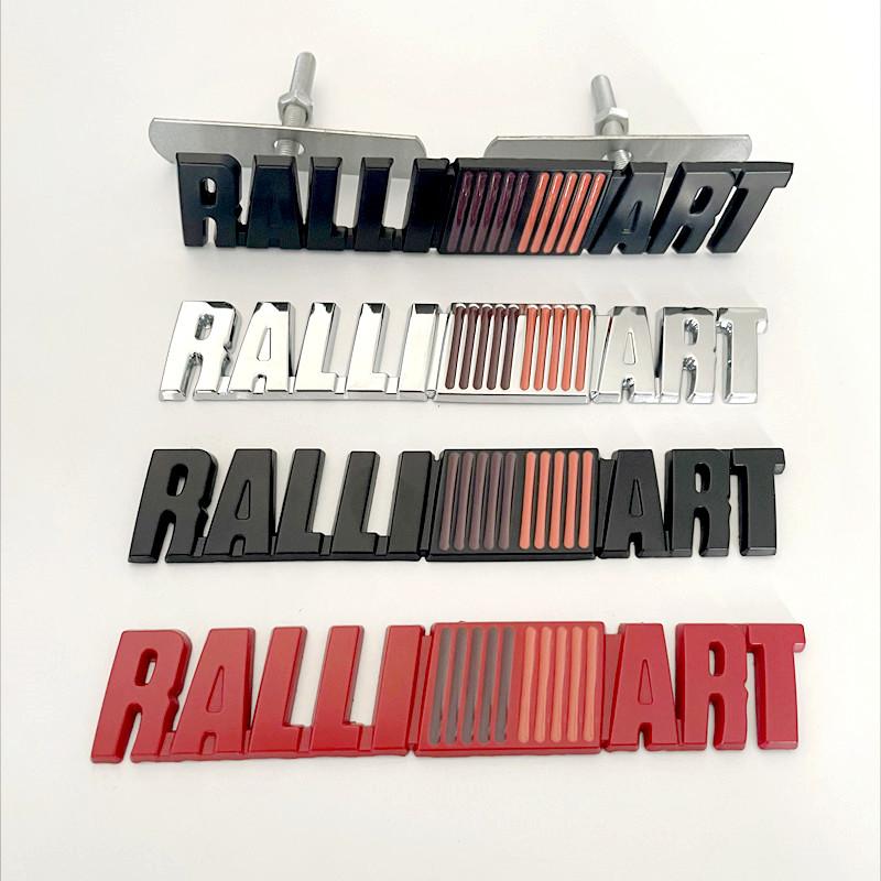 3D Металева Накладка на Решітку Радіатора та Задній Багажник RalliArt Для Mitsubishi RalliArt Lancer Ralli Art 9 10 Asx