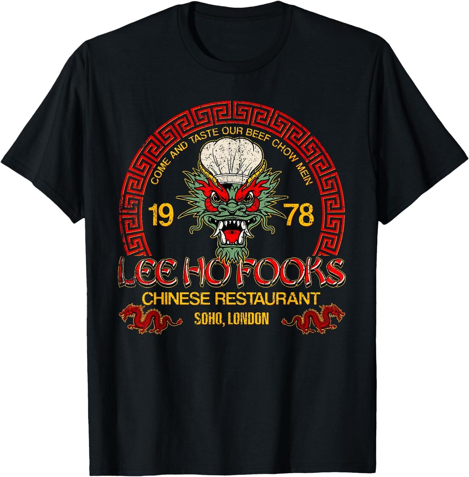 Vintage Lee Ho Fooks Chinese Restaurant Tshirt ,Unisex Tee S разноцветный