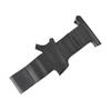 Black Leather Steering Wheel Cover Hand Sewing For Peugeot 308 Old Peugeot 408