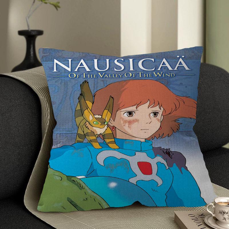 Nausicaa Of The Valley Cushion Cover Inches Farmhouse Decor Home Throw Pillow Covers For Couch Decorations 16x16Inch