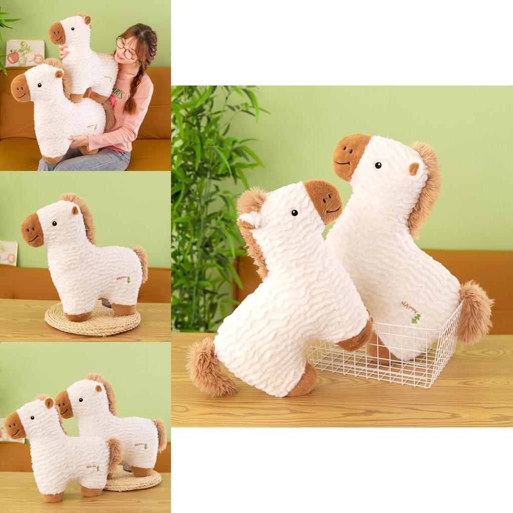 Plush Pony Toy For Kids With Pp Cotton Filling Perfect As Birthday Gift And Room Decor