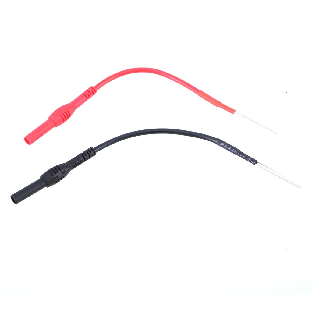 Set de sonde cu vârf curbat pentru upgrade-uri, interfețe cu mufă banană de 4 mm, standarde înalte de siguranță, sonde cu vârf de 4 mm pentru diagnosticare auto